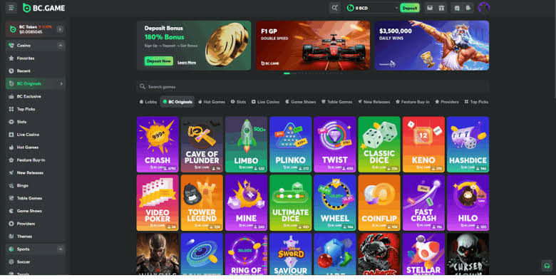 Discover the Exciting World of BC.Game Casino 856425067
